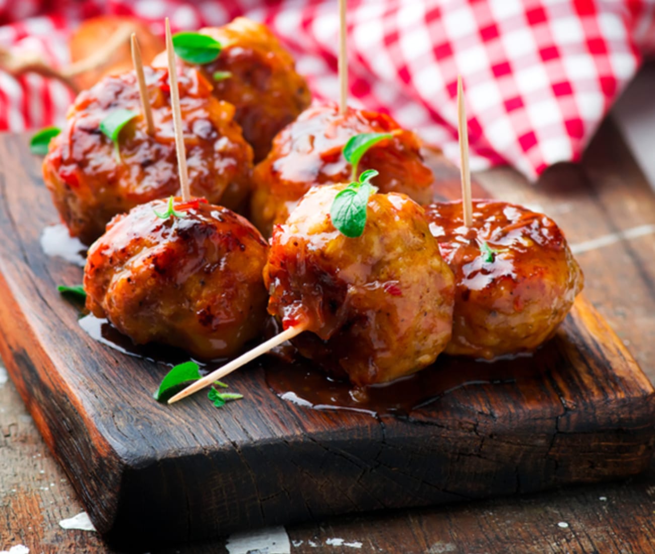 Image for Old Forester® Bourbon &#038; Bacon Meatballs